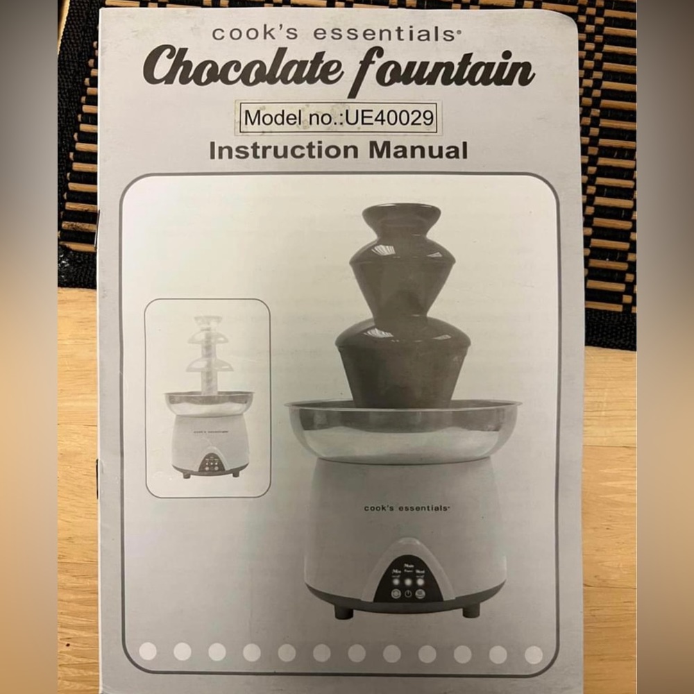 Cooks Essential Chocolate Fountain